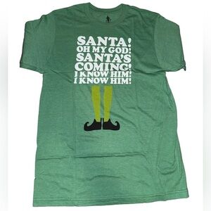 🎄 New! Elf Santa! OMG Santa’s Coning! Unisex Tshirt